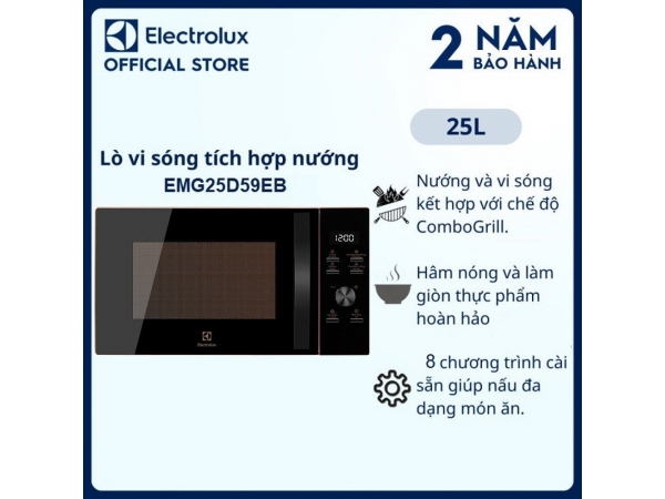 Lò vi sóng Electrolux EMG25D59EB